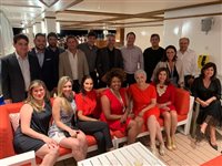 Discover Cruises apresenta Sky Princess a operadores brasileiros Discover Cruises apresenta Sky Princess a operadores brasileiros