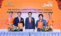 Star Alliance adiciona Thai Smile como parceira de conexão