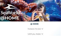 SeaWorld lança site com atividades para fazer em casa