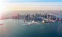 Voo da Qatar Airways passa a diário em 1º de agosto