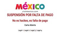 Site do Turismo do México está fora do ar