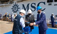 Novo navio da MSC Cruzeiros passa por teste de flutuação na Itália