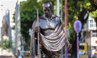 Salvador ganha da Índia estátua em homenagem a Gandhi