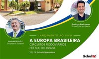 Schultz fará live para apresentar roteiros da Europa Brasileira Schultz fará live para apresentar roteiros da Europa Brasileira