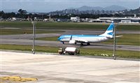 Aerolíneas Argentinas retoma voos para Florianópolis