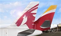 Iberia e Qatar Airways adicionam novos destinos de codeshare