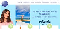 Alaska Airlines é o 14º membro da aliança global oneworld