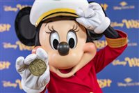Novo navio da Disney terá Capitã Minnie em seu casco