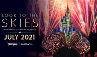 Disney retoma shows de fogos em julho, em Orlando e na Califórnia
