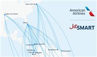 American e JetSmart assinam carta de intenção para codeshare
