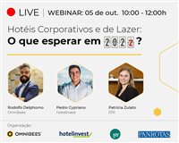 Webinar trará dados e análises exclusivos para a hotelaria; inscreva-se Webinar trará dados e análises exclusivos para a hotelaria; inscreva-se