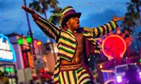 Diana Ross, Seal e Jason Derulo no Mardi Gras 2022 da Universal Orlando