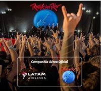 Latam é a companhia aérea oficial do Rock in Rio 2022