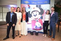 Novo navio Disney Wish é apresentado a agentes brasileiros