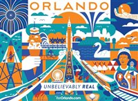 Visit Orlando lança marca para promover destino e região