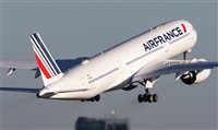 Air France reduz emissões de CO2 em dois voos comerciais Air France reduz emissões de CO2 em dois voos comerciais