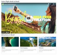 Expedia e Embratur firmam parceria para atrair turistas americanos