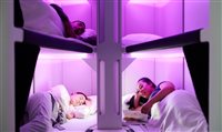 Air New Zealand lançará camas para a classe econômica