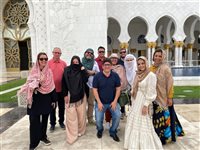 Caravana da Orinter nos Emirados Árabes chega a Abu Dhabi