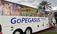 GoPegasus tematiza ônibus com personagens da Turma da Mônica