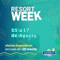 Resorts Brasil promove semana de descontos especiais
