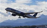 Primeiro Airbus 350 da Azul chega ao Brasil