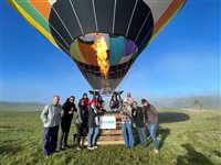 Turistur leva participantes do Festuris para passeio de balão