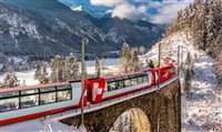 TT Operadora lança pacote com viagem de trem no inverno suíço