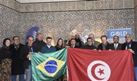 Operadores brasileiros são recebidos por autoridades na Tunísia; veja fotos