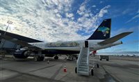 Azul adesiva aeronave para promover Curaçao; veja fotos