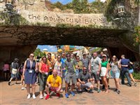 Associados Braztoa visitam parques de Orlando em 3º dia de curso