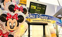 Disney faz ativação para celebrar voo direto Recife-Orlando