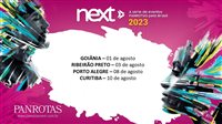 PANROTAS volta com os eventos Next em agosto, em 4 cidades; inscreva-se PANROTAS volta com os eventos Next em agosto, em 4 cidades; inscreva-se