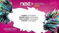 PANROTAS volta com os eventos Next em agosto, em 4 cidades; inscreva-se