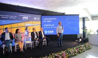 CCR inicia obras do Aeroporto de Joinville; investimento é de R$ 85 milhões CCR inicia obras do Aeroporto de Joinville; investimento é de R$ 85 milhões