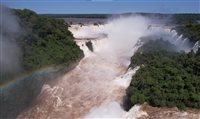 Depois de vazão recorde, volume nas Cataratas do Iguaçu diminui