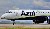 Azul inicia operação entre Curitiba e Montevidéu, no Uruguai