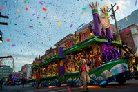 Mardi Gras do Universal Orlando acontece de fevereiro a abril de 2024