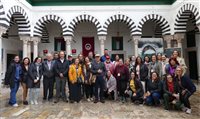 Com a Flot, agentes visitam principais atrações da capital da Tunísia Com a Flot, agentes visitam principais atrações da capital da Tunísia