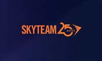 Skyteam celebra 25 anos com nova identidade visual