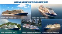 Carnival encomenda 11º navio da frota, previsão para 2028
