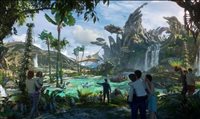Disney revela 1ª imagem de nova área de Avatar na Califórnia Disney revela 1ª imagem de nova área de Avatar na Califórnia