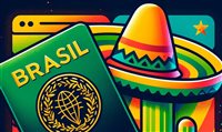 Agora é oficial: visto mexicano volta a ser eletrônico para brasileiros Agora é oficial: visto mexicano volta a ser eletrônico para brasileiros