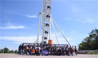 Orinter nas alturas! Operadora faz encontro pré-WTM em roda gigante; fotos Orinter nas alturas! Operadora faz encontro pré-WTM em roda gigante; fotos