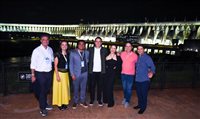 Sindepat Summit encerra dia com música e luzes em Itaipu