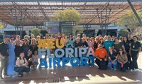 Abav-RS e Ugart levam agentes para conhecer o Aeroporto de Florianópolis Abav-RS e Ugart levam agentes para conhecer o Aeroporto de Florianópolis