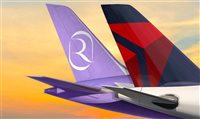 Delta e Riyadh Air, nova aérea da Arábia Saudita, fecham acordo estratégico Delta e Riyadh Air, nova aérea da Arábia Saudita, fecham acordo estratégico