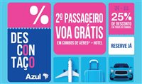 Só até dia 19: Azul Viagens lança Descontaço, campanha repleta de descontos Só até dia 19: Azul Viagens lança Descontaço, campanha repleta de descontos