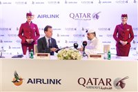 Qatar Airways anuncia aquisição de 25% da sul-africana Airlink Qatar Airways anuncia aquisição de 25% da sul-africana Airlink