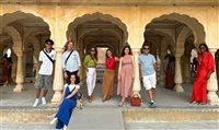 Famtour chega ao Rajastão e aproveita dia de compras e cultura em Jaipur; fotos Famtour chega ao Rajastão e aproveita dia de compras e cultura em Jaipur; fotos